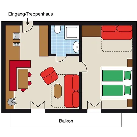 豪斯胡贝尔酒店 公寓